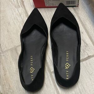 Katy Perry Collections Black Pointed Flats
